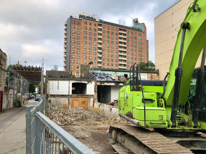 Parliament and Co construction update