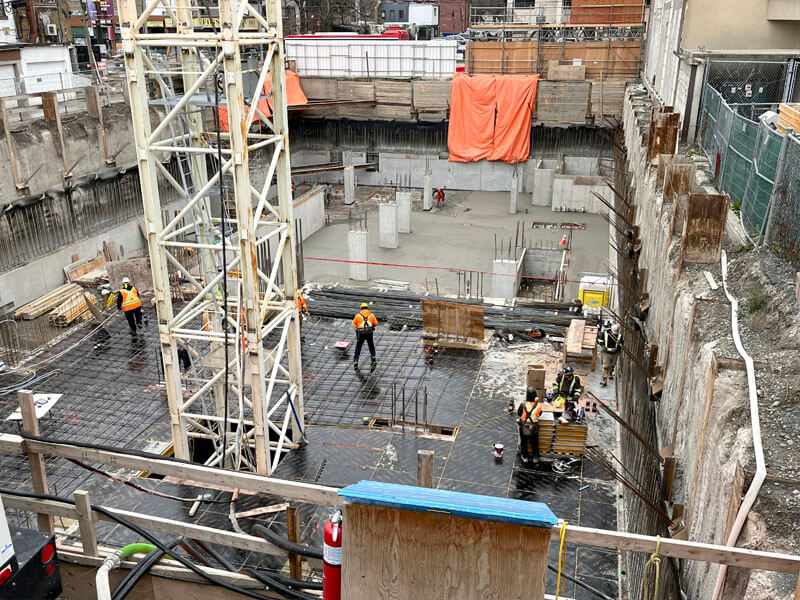 Parliament and Co construction update
