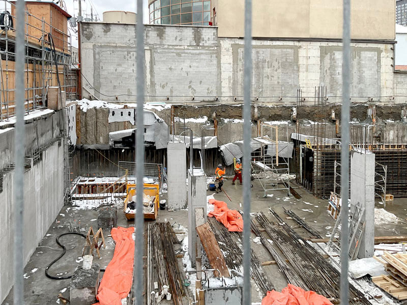 Parliament and Co construction update