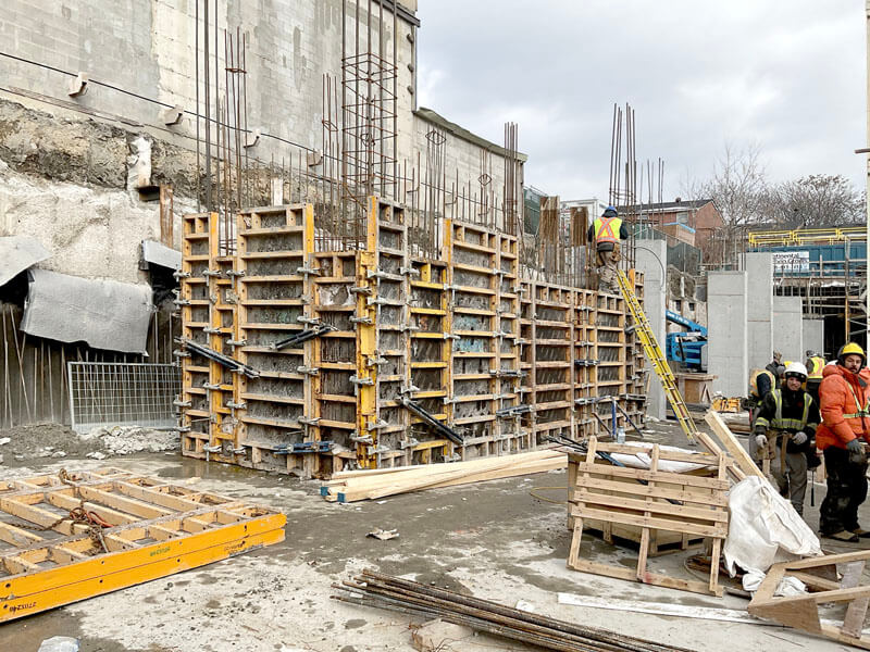 Parliament and Co construction update