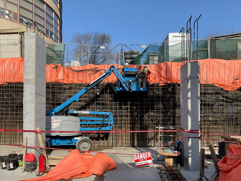 Parliament and Co construction update