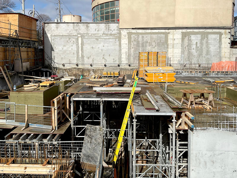 Parliament and Co construction update