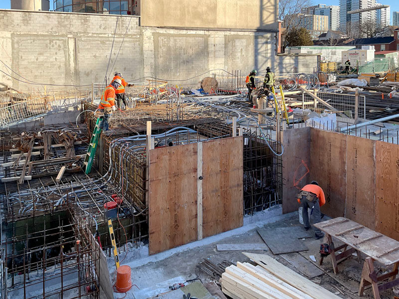 Parliament and Co construction update