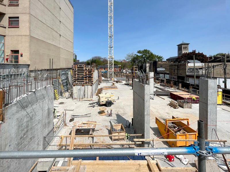 Parliament and Co construction update