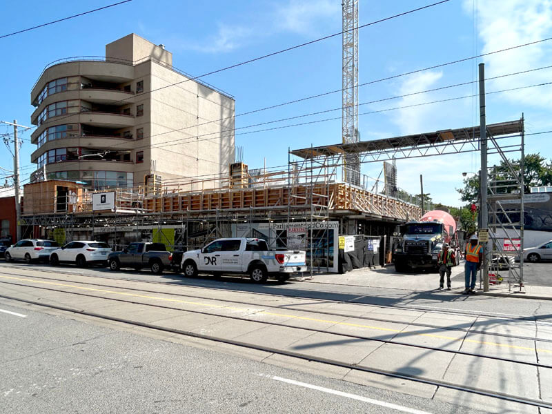 Parliament and Co construction update