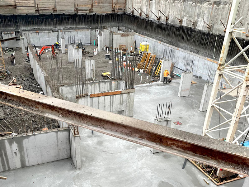 Parliament and Co construction update