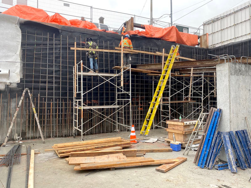 Parliament and Co construction update