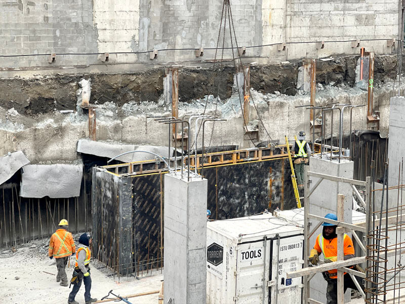 Parliament and Co construction update