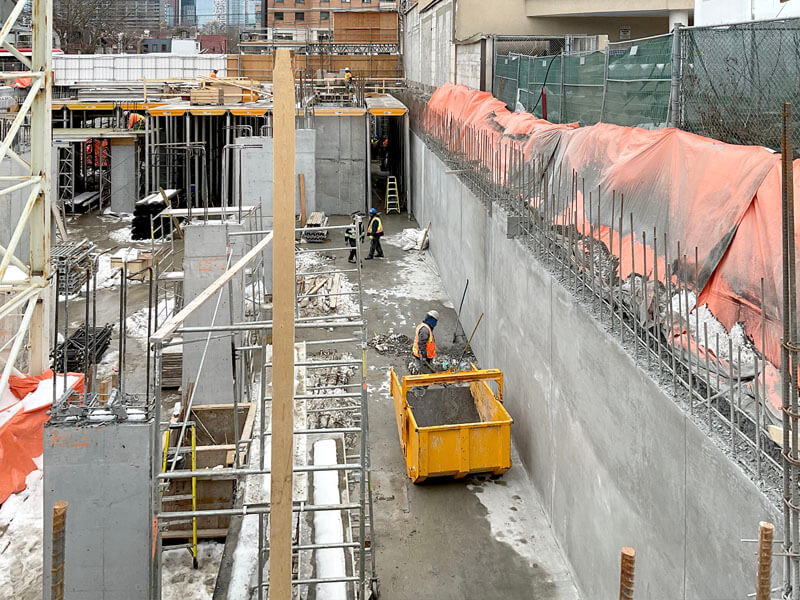 Parliament and Co construction update
