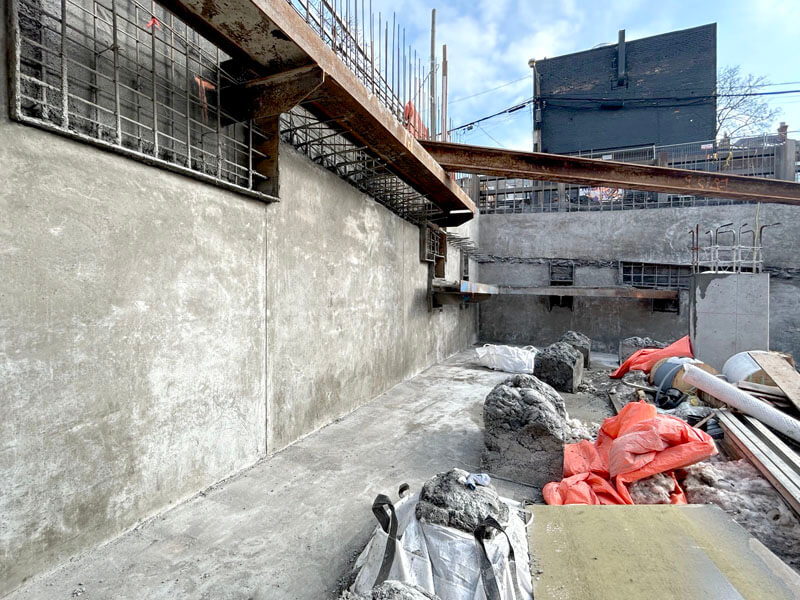 Parliament and Co construction update