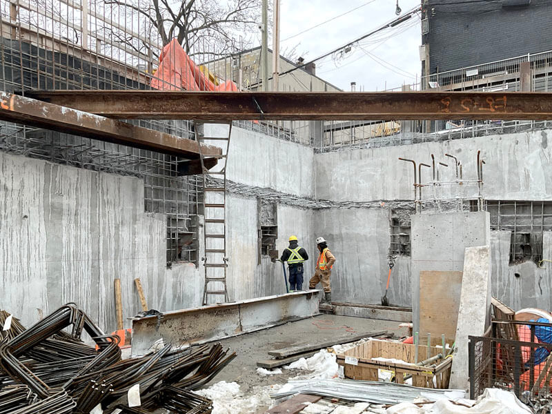 Parliament and Co construction update