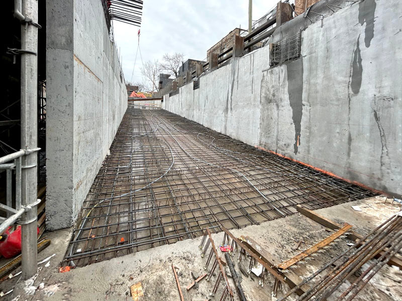 Parliament and Co construction update