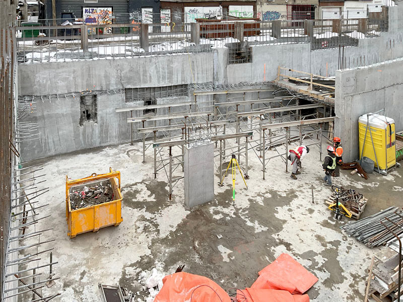 Parliament and Co construction update