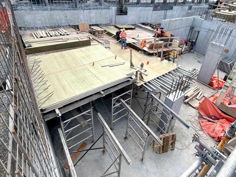 Parliament and Co construction update