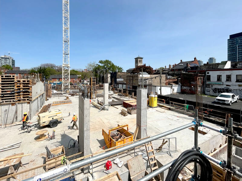 Parliament and Co construction update