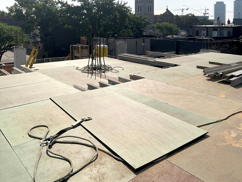 Parliament and Co construction update