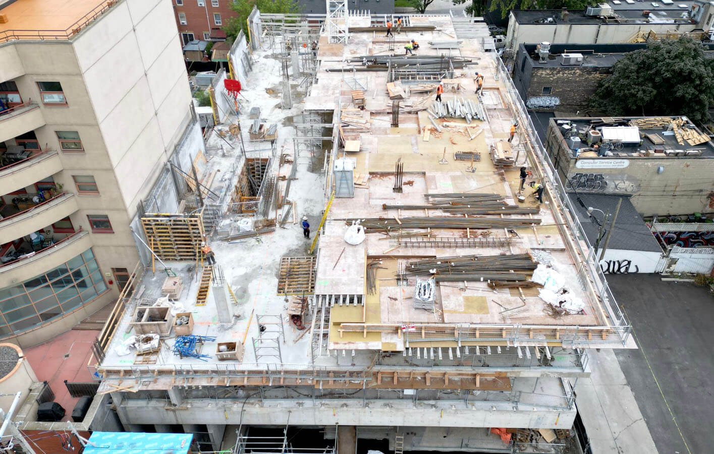 Parliament and Co construction update