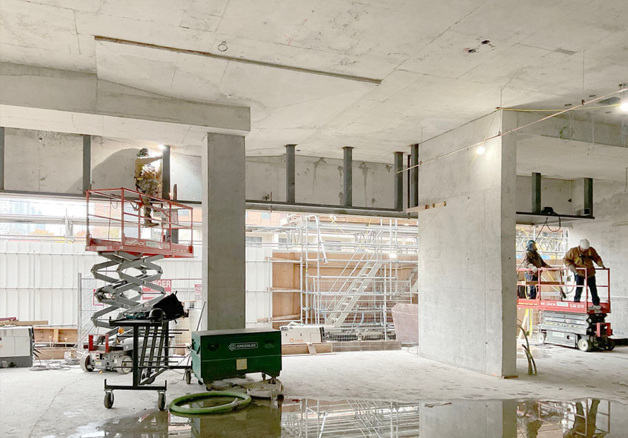 Parliament and Co construction update