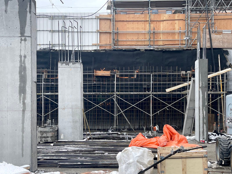 Parliament and Co construction update