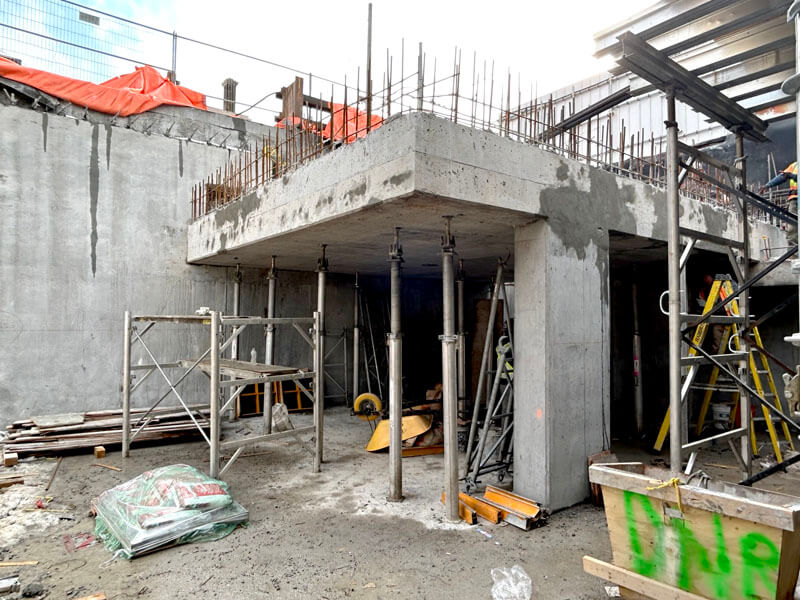 Parliament and Co construction update