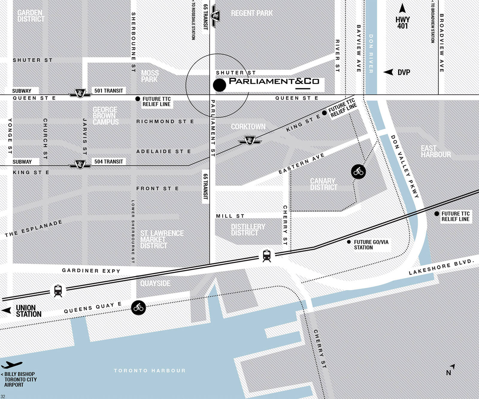 Parliament & Co Neighbourhood Map
