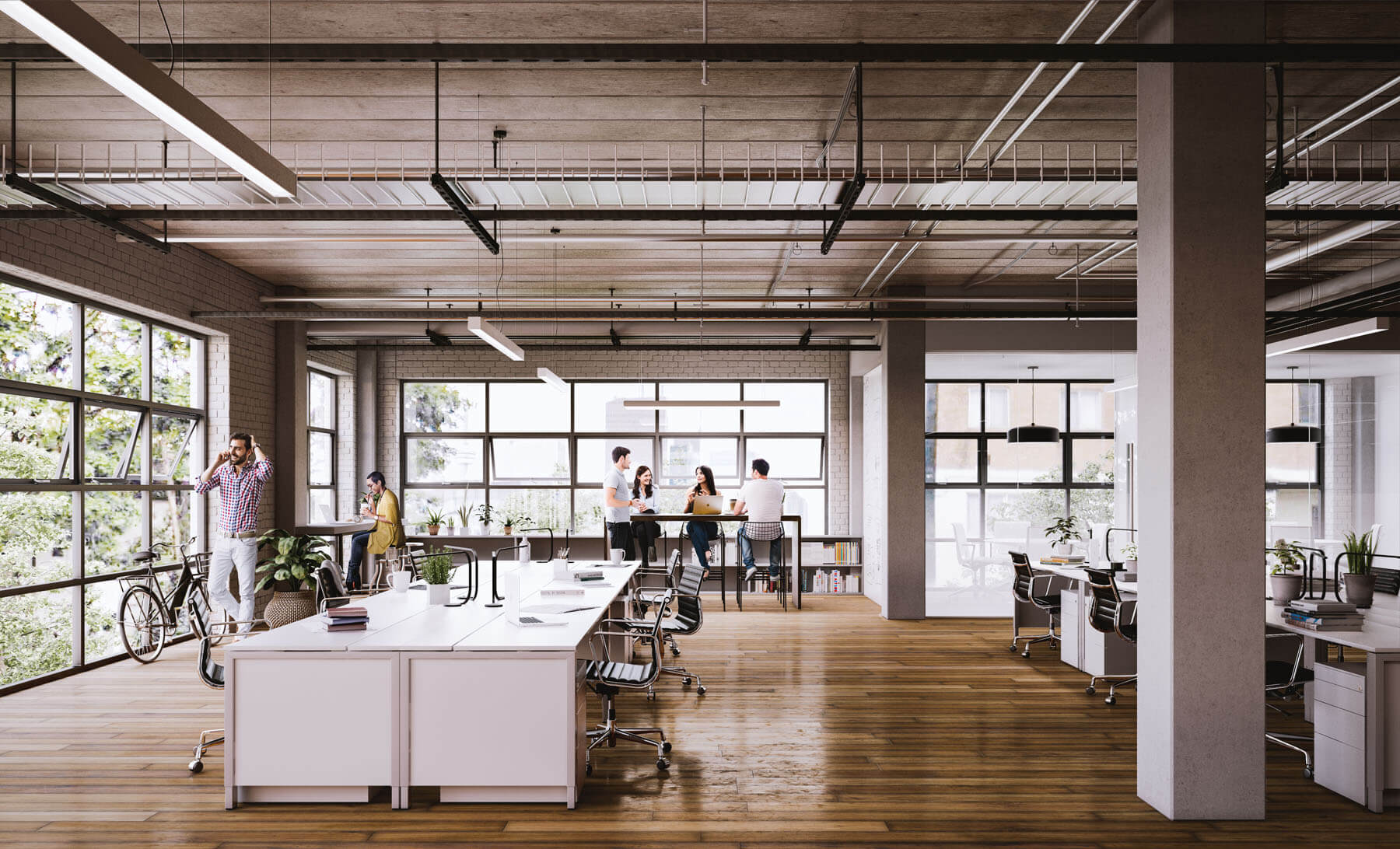 Parliament & Co Commercial Loft Rendering